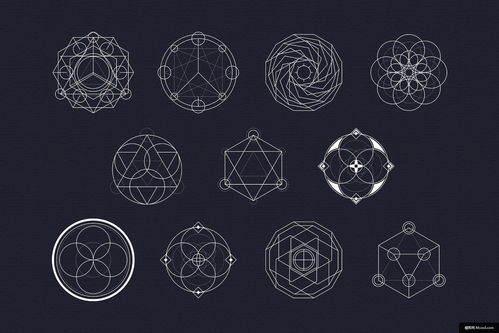 抽象線條 幾何形狀在平面設(shè)計中的無限可能